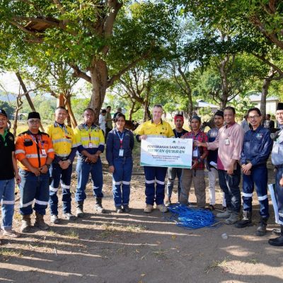 Rayakan Idul Adha Bersama Warga, BKP-BTR Serahkan Bantuan Hewan kurban