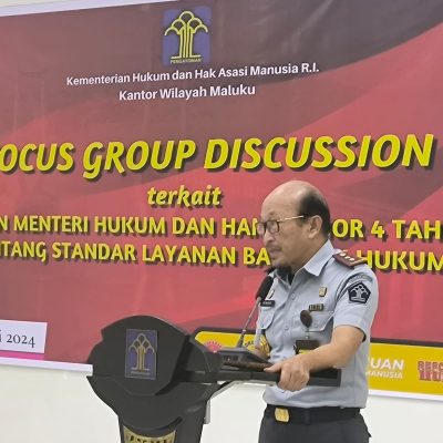 Kumham Maluku Laksanakan FGD