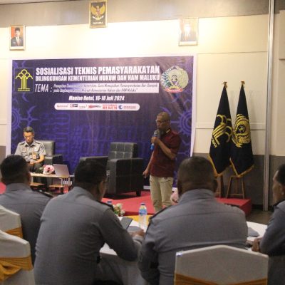 Wujudkan Permasyarakatan Pasti Ber-Dampak, Kanwil Kumham Maluku Gelar Sosialisasi