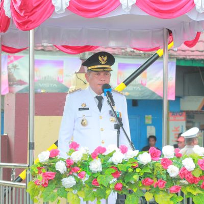 Jadi Irup , Wali Kota Ambon Pimpin Upacara Peringatan HUT Bhayangkara ke 79