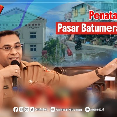 Penertiban Pasar Batu Merah, Pemkot Ambon Pikirkan Solusi Bagi Pedagang