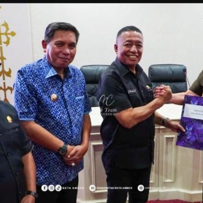 Wali Kota – Kajari Ambon Launching Tim Jaga Desa