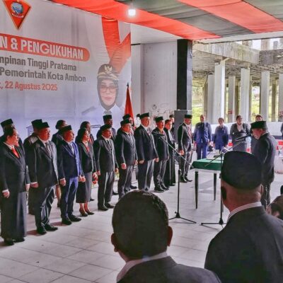 Pemkot Ambon Lakukan Rotasi Jabatan Tinggi Pratama