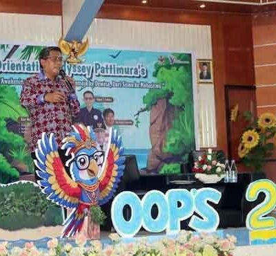 Wali Kota Ambon Hadiri Orientation Odyssey Pattimura’s