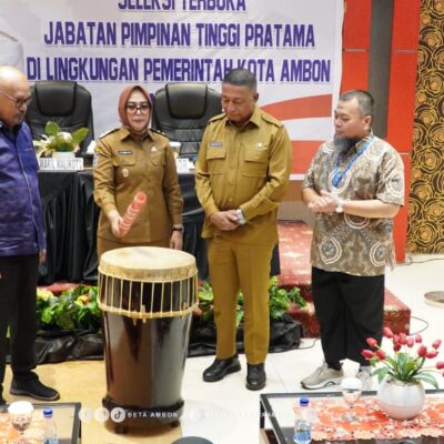 Pemkot Ambon Gelar Seleksi Terbuka Jabatan Pimpinan Tinggi Pratama