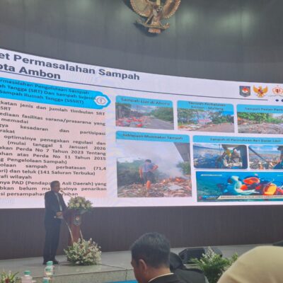 Wali Kota Paparkan Renaksi Pengelolaan Sampah Dihadapan Wamendagri dan Gubernur Lemhanas