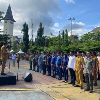 Wali Kota Ambon Pimpin Apel Terakhir Tahun 2025