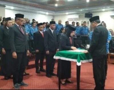 Wali Kota Ambon Lantik 7 Pejabat Tinggi Pratama