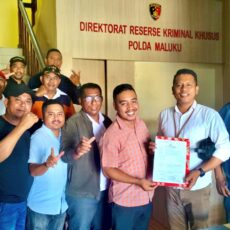 Datangi Polda Maluku, Kuasa Hukum Bodewin Wattimena Laporkan Dugaan Hoax dan Fitnah