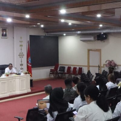 Pastikan Stok Sembako Aman Jelang Ramadhan, Pemkot Ambon Gelar Rakor TPID