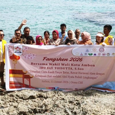 Pemkot Ambon Apresiasi Aksi Tebar Ikan Fansen 2026, Dorong Jadi Agenda Wisata Tahunan