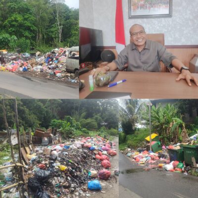 Perilaku Buang Sampah Sembarangan Picu Timbunan Sampah Liar Di Kota Ambon 