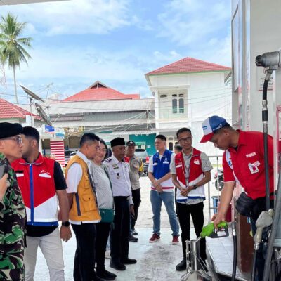 Jelang Lebaran , Pertamina Bersama Lintas Sektoral Cek Ketersediaan Layanan BBM di Malteng dan SBT
