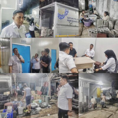 Sikapi Informasi Temuan Belatung di SMP Xaverius , Kekom II DPRD Ambon Gerak Cepat Tinjau Dapur MBG