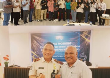 Bangun Komunikasi Efektif, Imigrasi Ambon Gelar Coffee Morning Bersama Insan Pers   