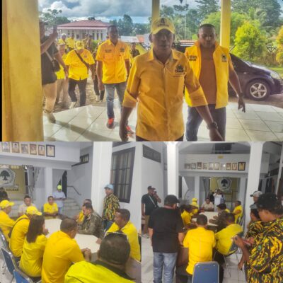 Asas “Tidak Bertuan” Golkar Dipertanyakan, AMPG dan Seluruh DPC Datangi DPD I Protes Penghentian Musda