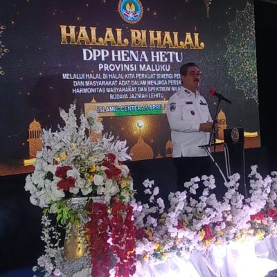 Gubernur Maluku Hadiri Halal Bihalal Hena Hetu, Ajak Perkuat Sinergi dan Persatuan Jazirah Leihitu