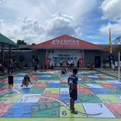 Jelang Hari Bhakti Pemasyarakatan, Warga Binaan dan Petugas Ikuti Beragam Lomba