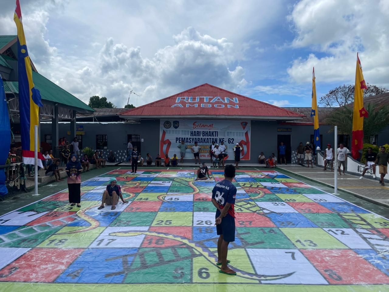 Jelang Hari Bhakti Pemasyarakatan, Warga Binaan dan Petugas Ikuti Beragam Lomba