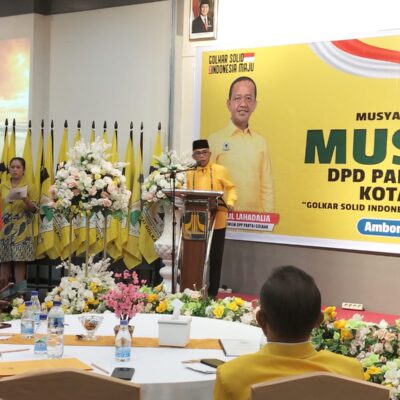 Musda X Golkar Ambon Dihentikan Mendadak, Instruksi Langsung dari Ketum Bahlil   