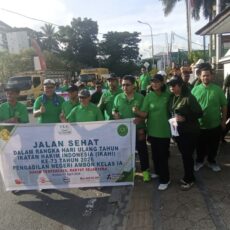 Jalan Sehat Meriahkan HUT ke-73 IKAHI di Maluku