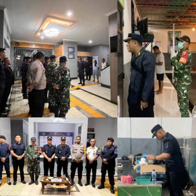 Tindak Lanjut Arahan Dirjen PAS, Rutan Ambon Gelar Sidak Gabungan Bersama APH