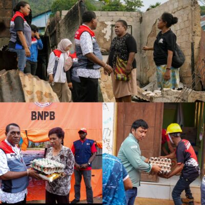 Warga Dok 8 Jayapura Terbakar, Pertamina Patra Niaga Gerak Cepat Beri Bantuan
