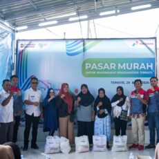 Gelar Pasar Murah, Pertamina Patra Niaga Siapkan Paket 1.000 Sembako Terjangkau Bagi Warga Ternate