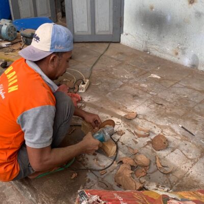 Warga Binaan Rutan Ambon Sulap  Limbah Batok Kelapa Jadi Produk Bernilai Ekonomi
