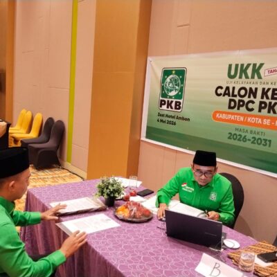 Ikut UKK Tahap 2 Calon Ketua DPC, Gunawan Mochtar Fokus Perkuat Struktur Partai