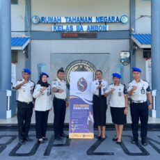 Inovasi Digital,  Rutan Kelas IIA Ambon Luncurkan SIPAMRUTAN