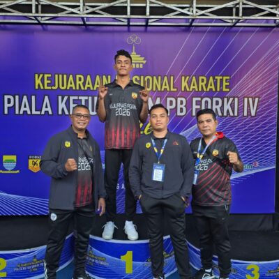 FORKI Maluku Ukir Prestasi, Raih Dua Medali Kejurnas Karate