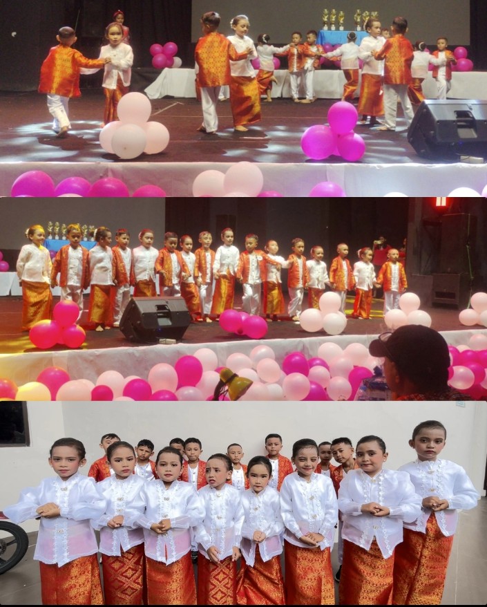 Tampilkan Bakat dan Budaya, TK Harapan Ibu Sabet Juara XI Lomba Tari Katreji