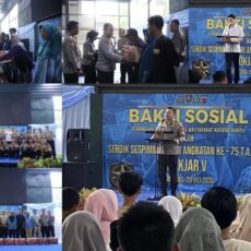Sespimma Polri 75 Pokjar V Gelar Bakti Sosial di Polres Sumedang