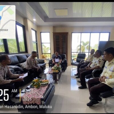 Jumat Curhat , Polsek KPYS Perkuat Keamanan dan Kelancaran Operasional PPN Ambon