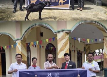 Swiss-Belhotel Ambon dan Zest Ambon Serahkan Hewan Kurban