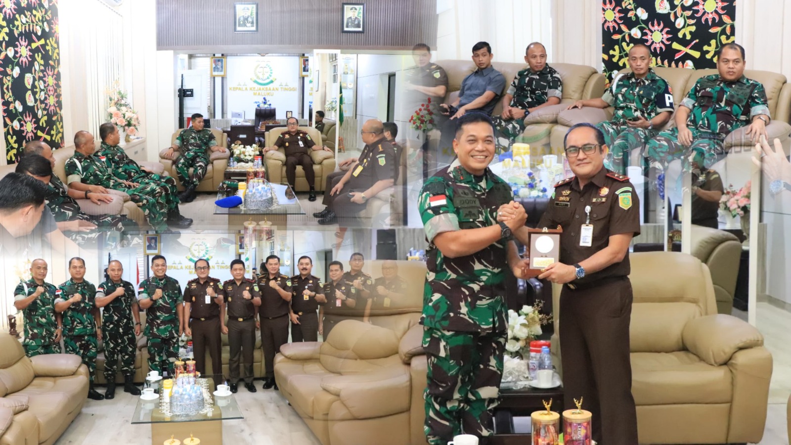 Kajati Maluku Bersama Pangdam XV/Pattimura, Bahas Kolaborasi Penegakan Hukum dan Pengaman Blok Masela