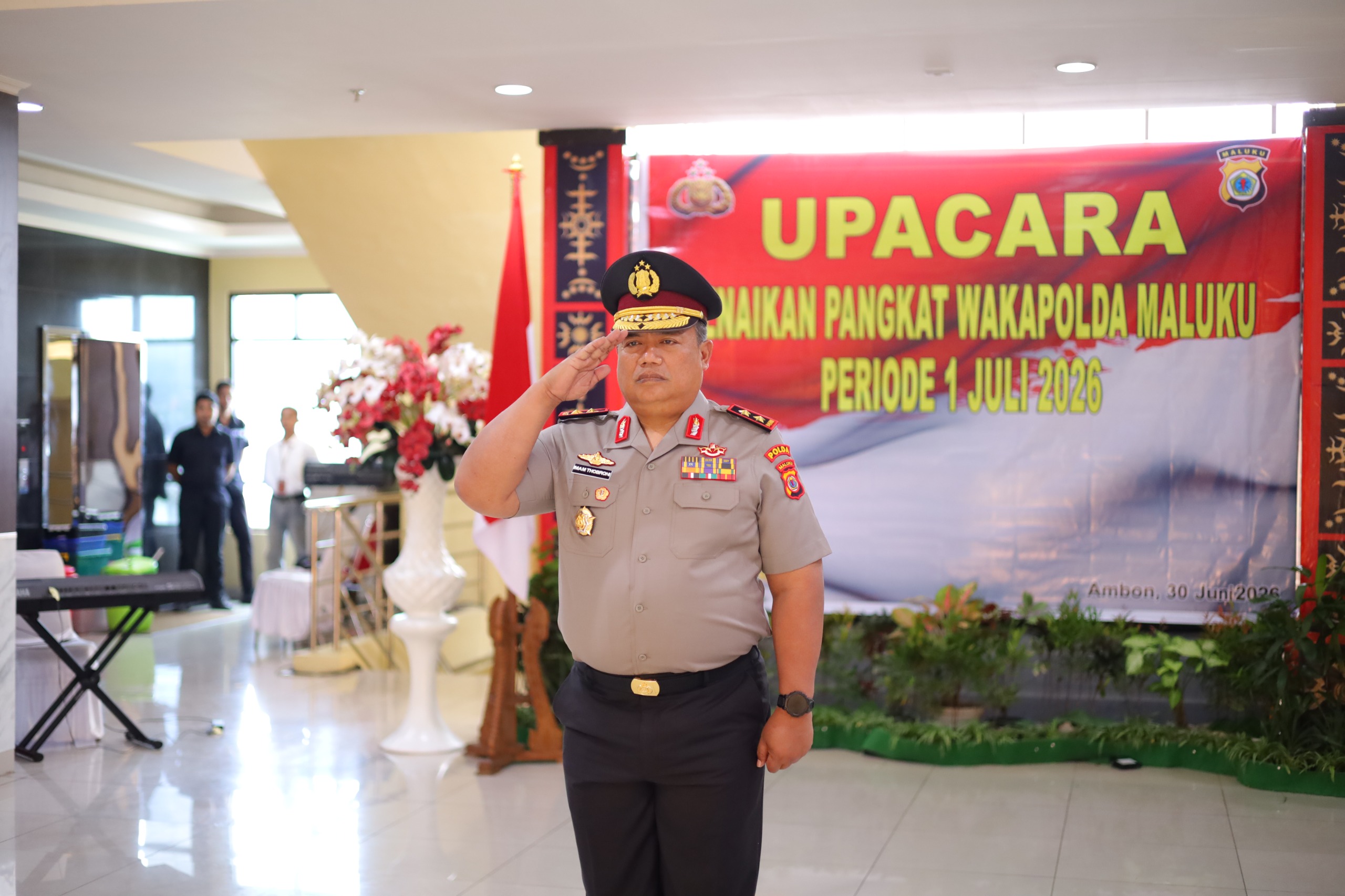 Korps Raport Polri 2026, Wakapolda Maluku Resmi Berpangkat Irjen