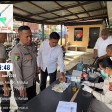 Tes Urin, Bentuk Perlindungan dan Perhatian bagi Anggota Polsek KPYS Ambon