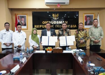 Pemkot Ambon dan Ombudsman RI Tandatangani Nota Kesepakatan