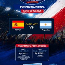 Pesta Gooolll di Santika Premiere Ambon, Sambut Final Piala Dunia 2026