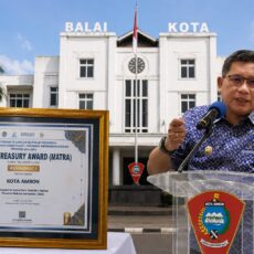 Kota Ambon Raih Peringkat I Manise Treasury Award