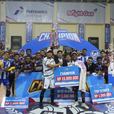 Sukses Gelar Futsal Competition 2016, Pertamina Dorong Lahirnya Talenta Muda Berprestasi