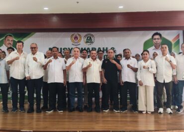 Ketua KONI Resmi Lantik Pengurus PTMSI Maluku Periode 2026–2030