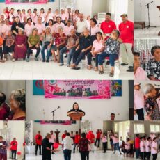 Wujud Kasih Persaudaraan, Wadah Perempuan Jemaat GPM Menara Kasih Sapa dan Berbagi Bersama Lansia di UPTD Ina-Kaka