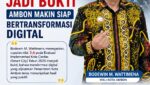 Wali Kota: Prestasi Smart City Bukti Ambon Makin Siap Bertransformasi Digital