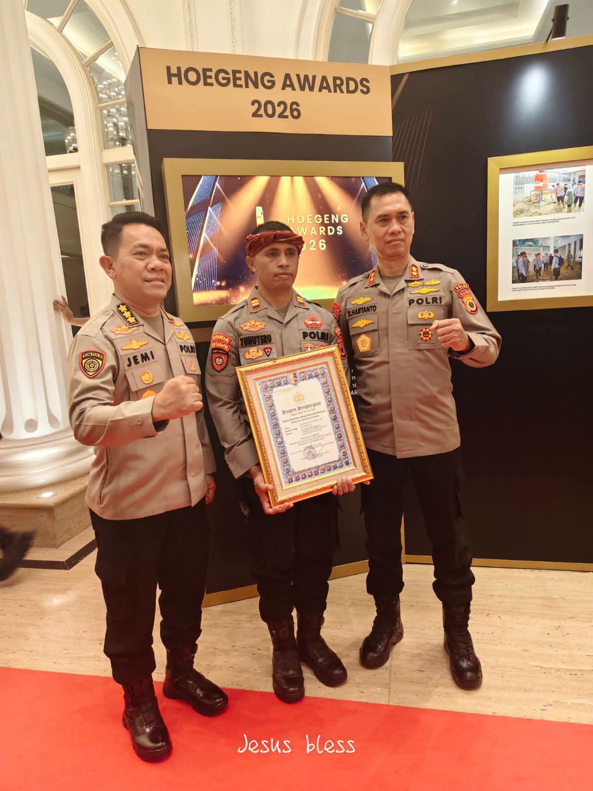 Masuk Nominasi Pada Hoegeng Awards 2026, Kapolda Maluku Apresiasi Keteladanan Personel dan Perjuangan Iptu Bastian Tuhuteru