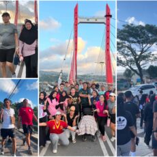 Hotel Santika Premiere Ambon Gelar Fun Walk, Perkuat Semangat Sehat dan Kebersamaan Karyawan