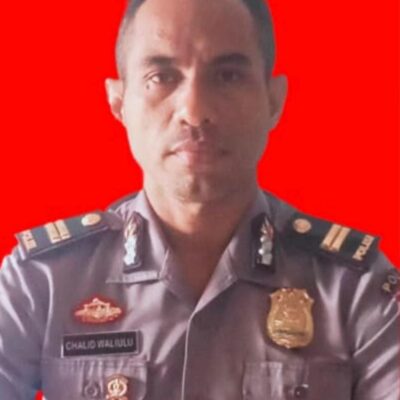 Pas Kapolsek Leihitu Terduga Positif Narkoba , Kapolda Maluku Tunjuk Iptu Chalid Waliulu Ganti IPTU La Ode