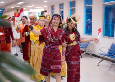Semarak Budaya Maluku Warnai Kemerdekaan RI di Bandara Pattimura